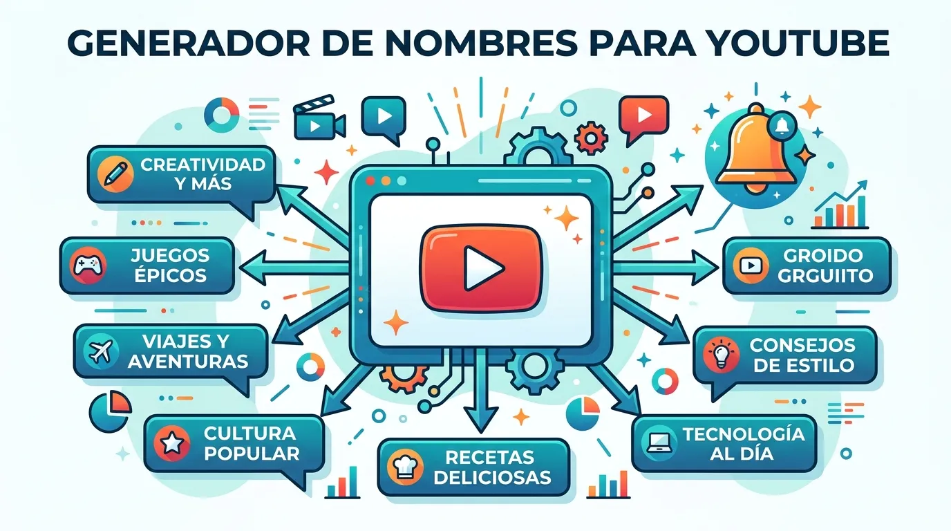 generador de nombres para youtube